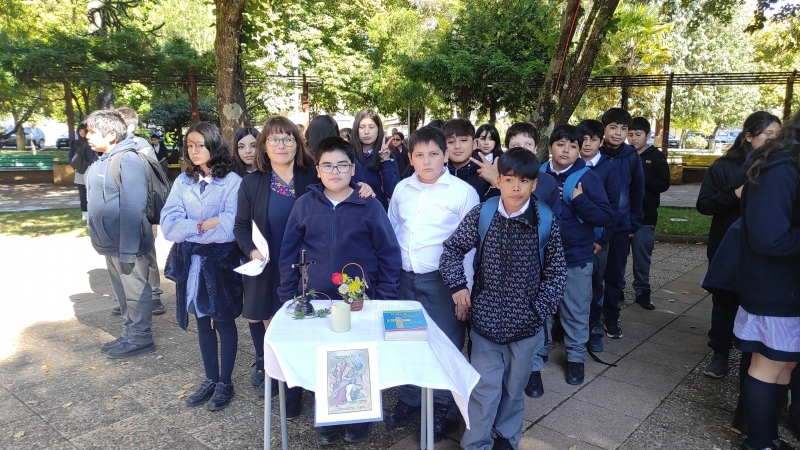 Vía Crucis en espacio abierto